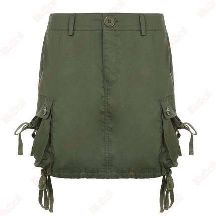army green bed wrap skirt